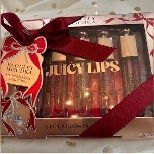Badgley Mischka Juicy Lips 5 PC Lip Glow Oil Collection